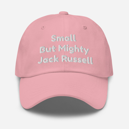 Small But Mighty – Jack Russell Embroidered Cap