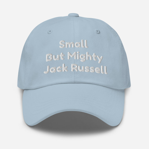 Small But Mighty – Jack Russell Embroidered Cap