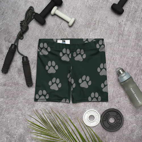 Women’s PawPower Shorts – Forest Sync Series