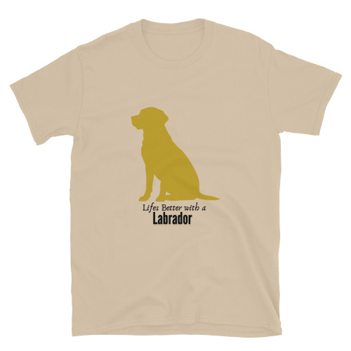 Labrador: Life’s Better – Wag Co. Unisex T-Shirt