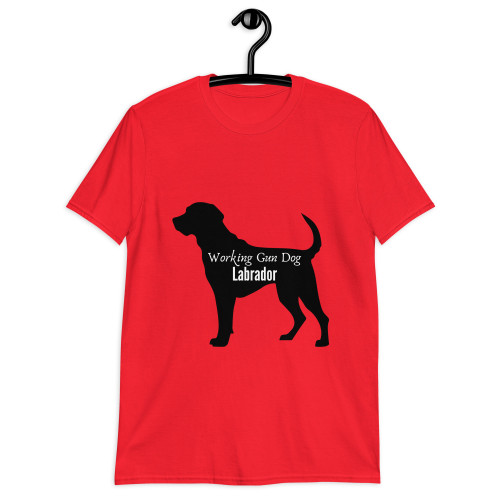 Unisex Working Gun Dog tee with midweight fabric for training days and field wear