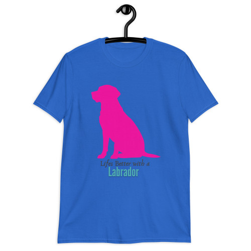 Neon Labrador Love – Wag Co. Unisex T-Shirt