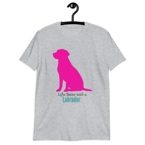 Neon Labrador Love – Wag Co. Unisex T-Shirt