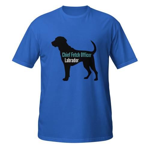 Chief Fetch Officer – Labrador – Wag Co. Unisex T-Shirt
