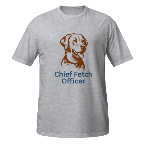 Top Fetch Officer – Labrador – Wag Co. Unisex T-Shirt