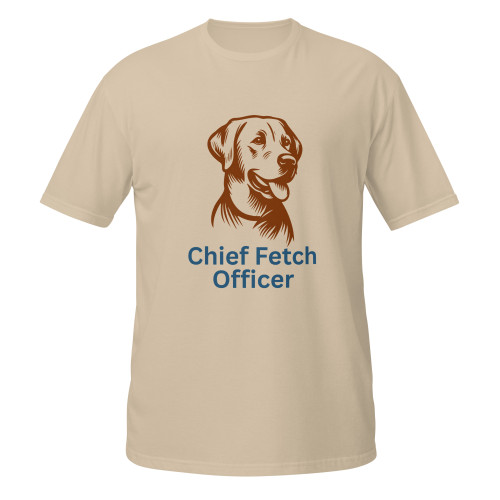 Top Fetch Officer – Labrador – Wag Co. Unisex T-Shirt