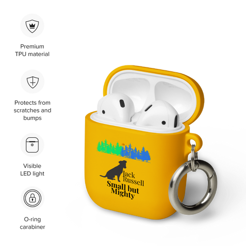 Jack Russell – AirPods® Case with Carabiner Clip