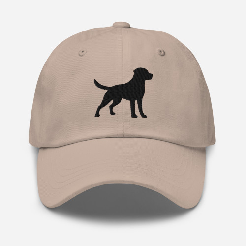 Black Labrador – Embroidered Cap