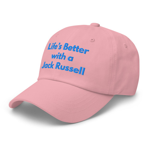 Life’s Better with a Jack Russell – Embroidered Cap