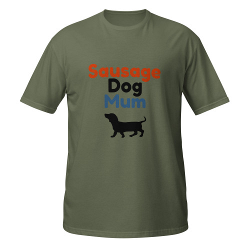 Sausage Dog Mum – Dachshund – WAG Co. Unisex T-Shirt