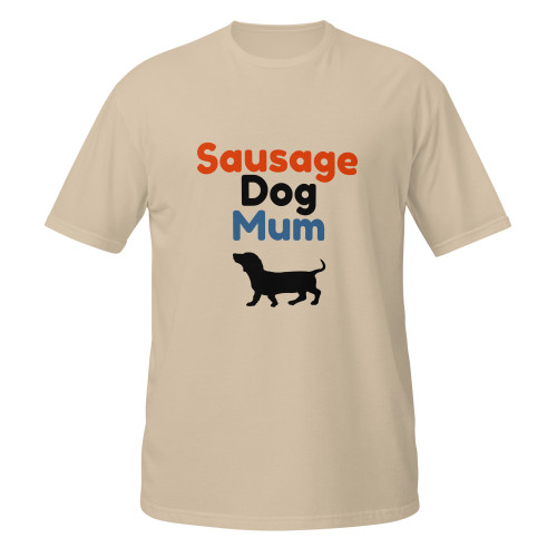 Sausage Dog Mum – Dachshund – WAG Co. Unisex T-Shirt