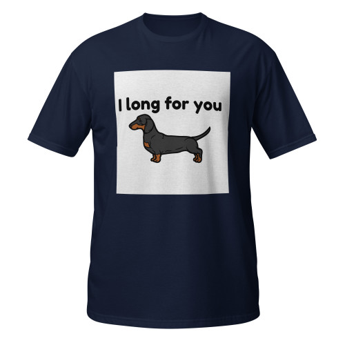 I Long For You – Dachshund – WAG Co. Unisex T-Shirt