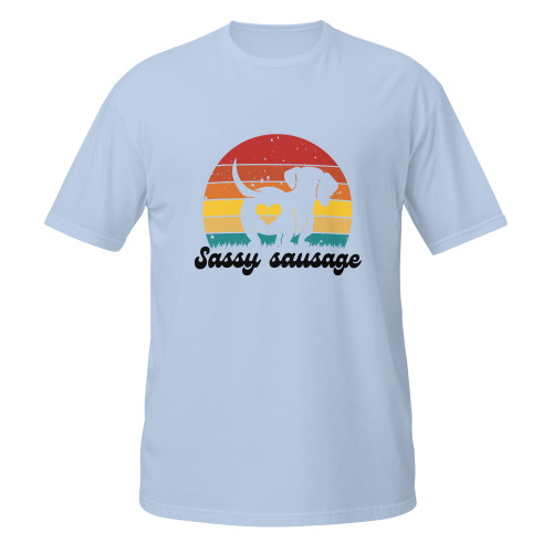 Sassy Sausage – Dachshund – WAG Co. Unisex T-Shirt