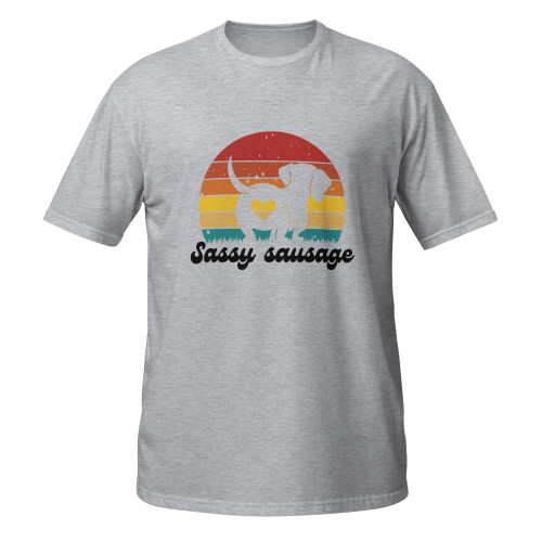 Sassy Sausage – Dachshund – WAG Co. Unisex T-Shirt