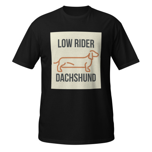 Low Rider – Dachshund – WAG Co. Unisex T-Shirt