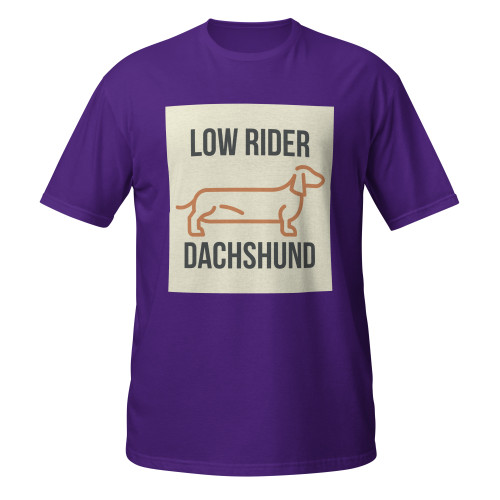 Low Rider – Dachshund – WAG Co. Unisex T-Shirt