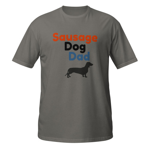Sausage Dog Dad Everyday – Dachshund – WAG Co. Unisex T-Shirt