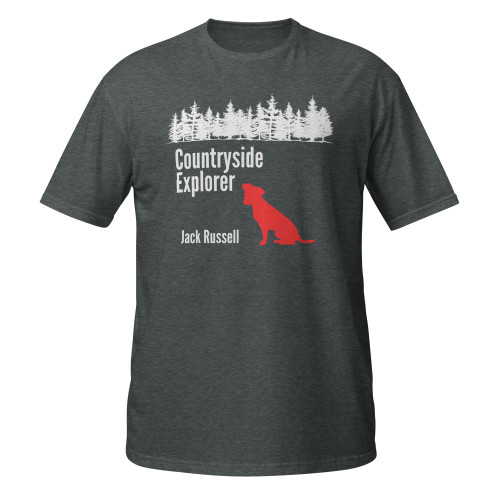 Countryside Explorer–Jack Russell–WAG Co. Unisex T‑Shirt