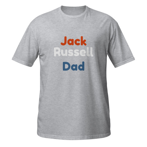 Jack Russell Dad–Jack Russell–WAG Co. Unisex T‑Shirt