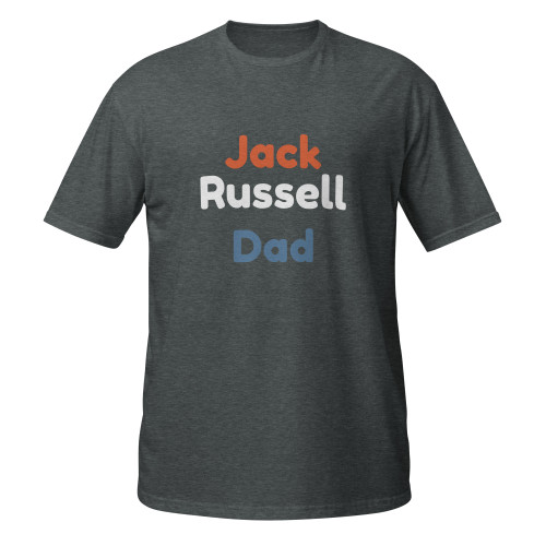 Jack Russell Dad–Jack Russell–WAG Co. Unisex T‑Shirt