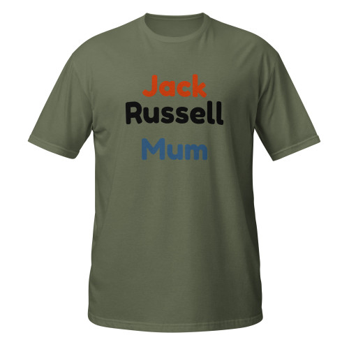 Jack Russell Mum–Jack Russell–WAG Co. Unisex T‑Shirt