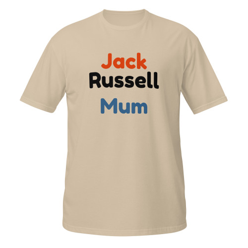 Jack Russell Mum–Jack Russell–WAG Co. Unisex T‑Shirt