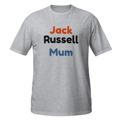 Jack Russell Mum–Jack Russell–WAG Co. Unisex T‑Shirt