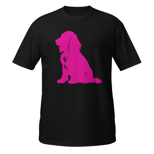 Pink Flush–Cocker Spaniel–WAG Co. Unisex T‑Shirt