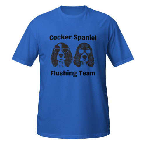 Cocker Spaniel Flushing Team Unisex T-Shirt | WAG Co.