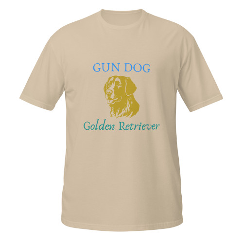 Gun Dog–Golden Retriever–WAG Co. Unisex T‑Shirt