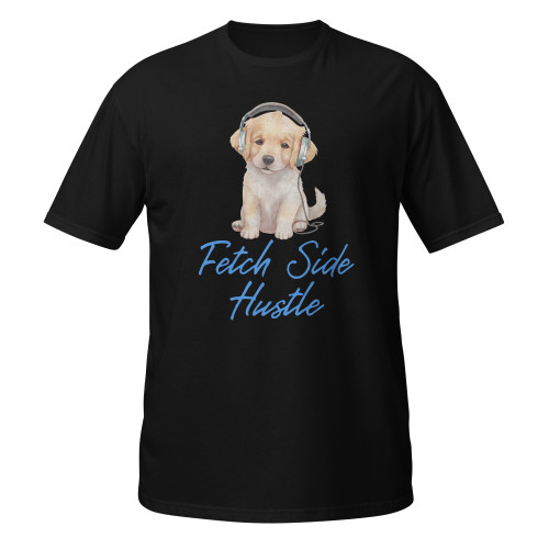 Fetch Side Hustle–Golden Retriever–WAG Co. Unisex T‑Shirt