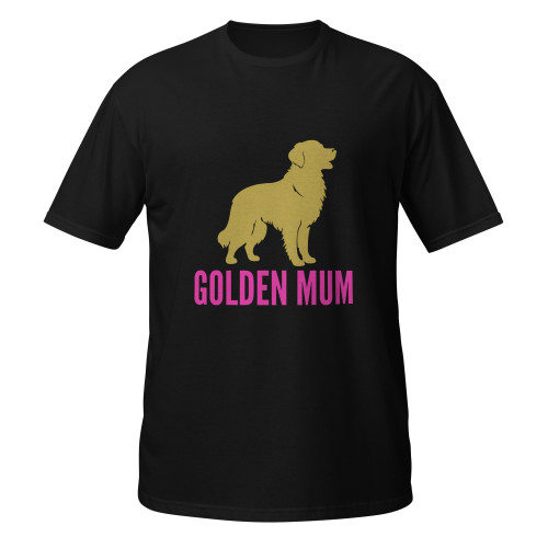 Golden Mum–Golden Retriever–WAG Co. Unisex T‑Shirt