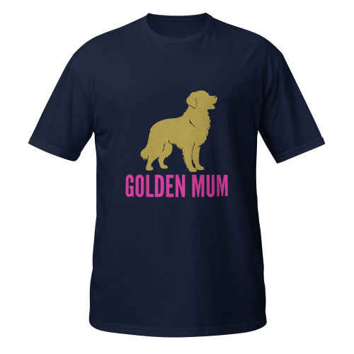 Golden Mum–Golden Retriever–WAG Co. Unisex T‑Shirt