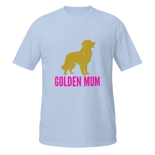 Golden Mum–Golden Retriever–WAG Co. Unisex T‑Shirt
