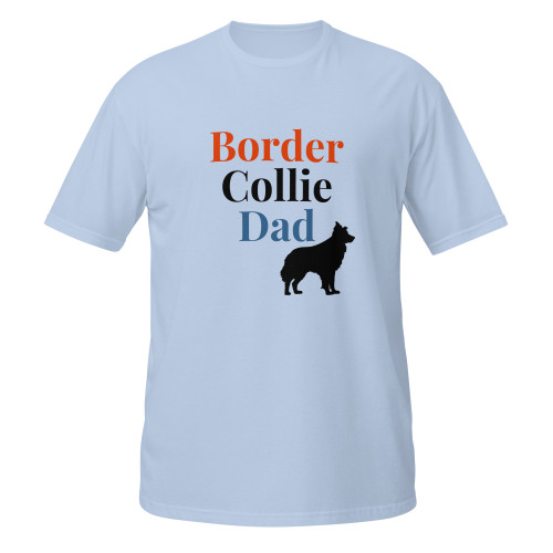 Border Collie Dad–Border Collie–WAG Co. Unisex T‑Shirt