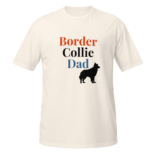 Border Collie Dad–Border Collie–WAG Co. Unisex T‑Shirt