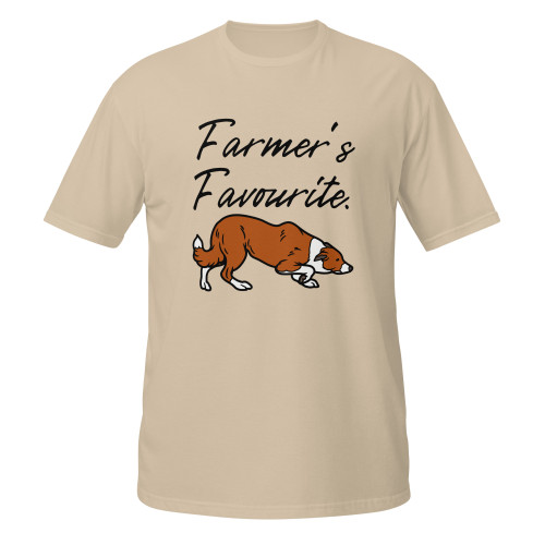 Farmer’s Favourite–Border Collie–WAG Co. Unisex T‑Shirt