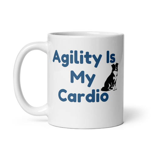 Agility Is My Cardio – Border Collie Mug