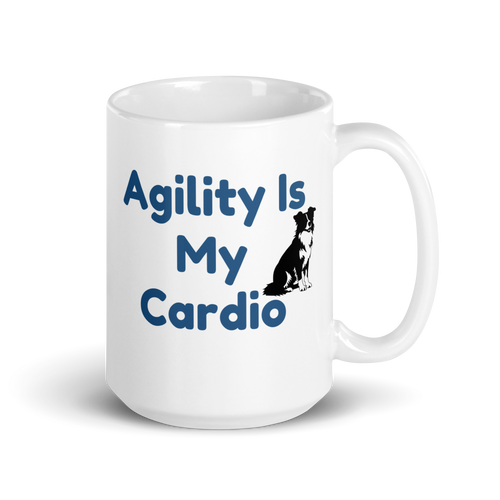 Agility Is My Cardio – Border Collie Mug