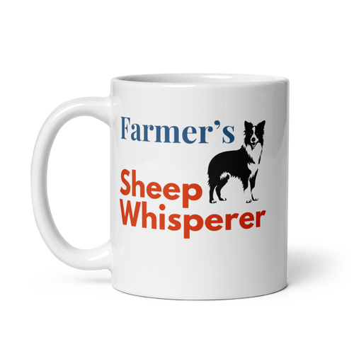 Farmer’s Sheep Whisperer – Border Collie Mug