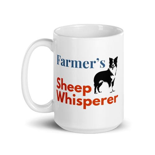 Farmer’s Sheep Whisperer – Border Collie Mug