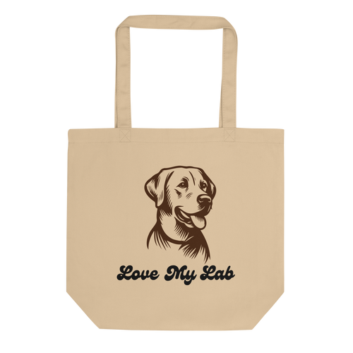 Love My Lab – Organic Cotton Shopper