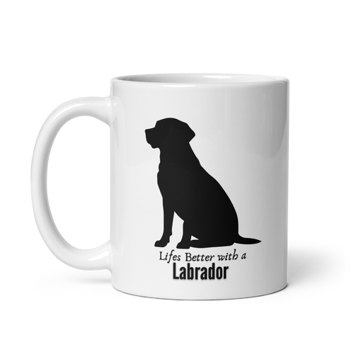 Life Is Better with a Labrador – Labrador Retriever Mug
