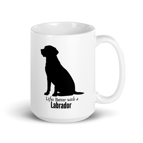 Life Is Better with a Labrador – Labrador Retriever Mug