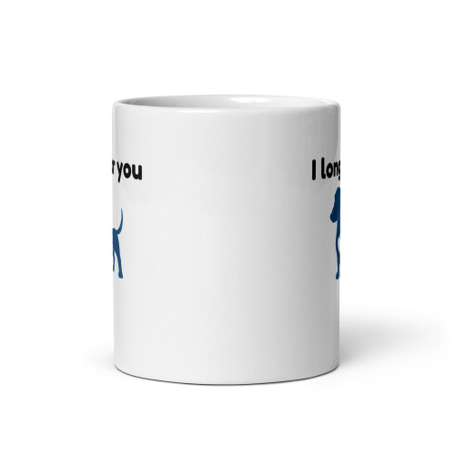 I Long for You Script – Dachshund Mug