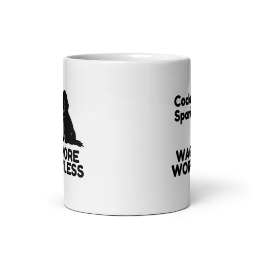 Cocker Spaniel Wag More Worry Less – Cocker Spaniel Mug