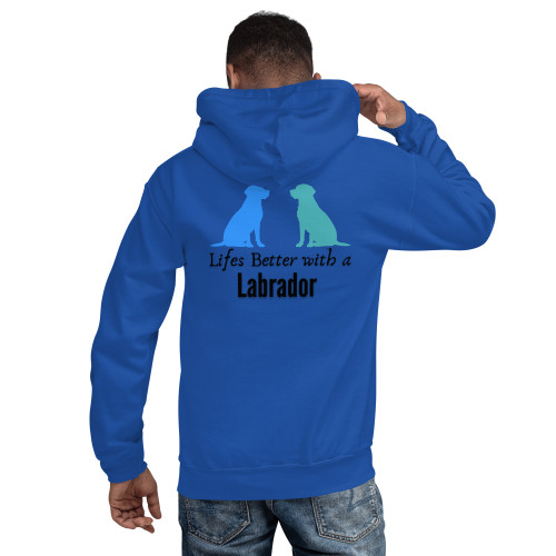 Men’s Life’s Better with a Labrador – Labrador FETCH Hoodie