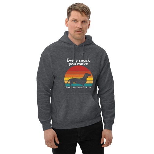 Men’s Every Snack You Make – Dachshund FETCH Hoodie
