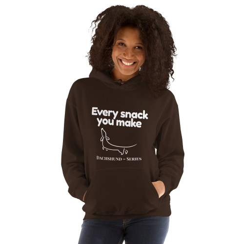 Women’s Every Snack You Make Bold – Dachshund FETCH Hoodie