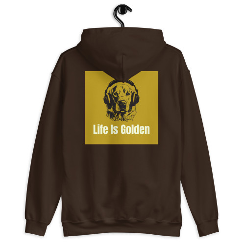 Men’s Life Is Golden – Golden Retriever FETCH Hoodie